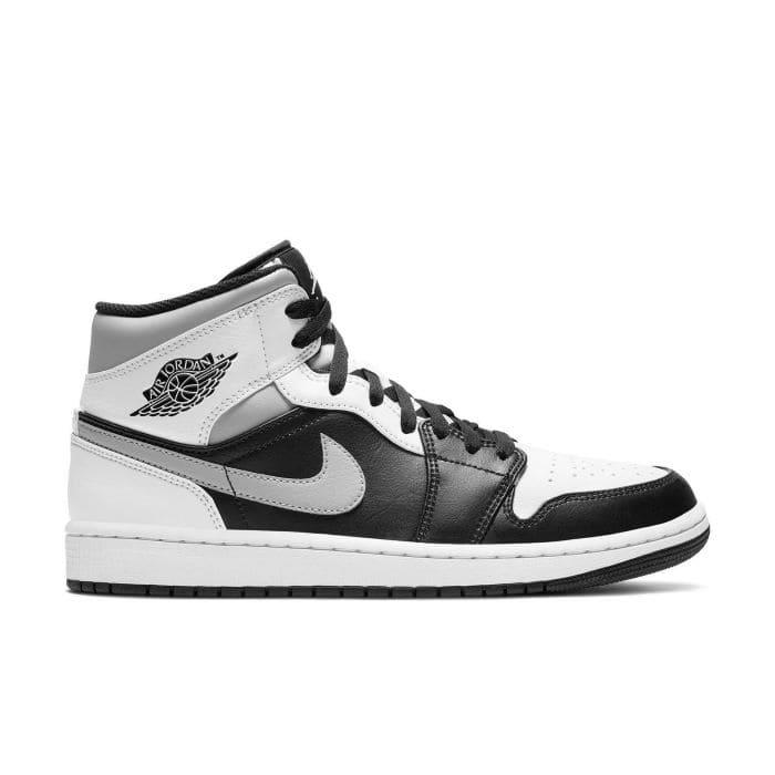 کفش ورزشی مردانه نایک ایر جردن وان Jordan 1 Mid White Shadow